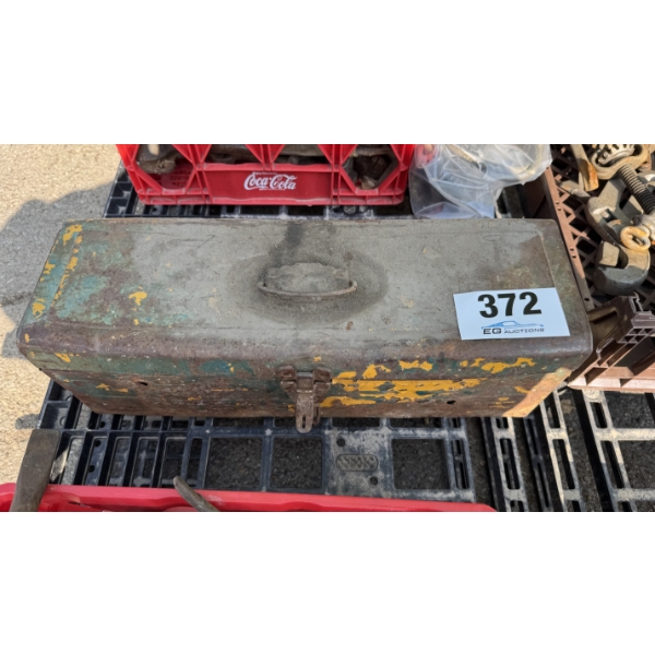 VINTAGE TOOLBOX W/ CONTENTS