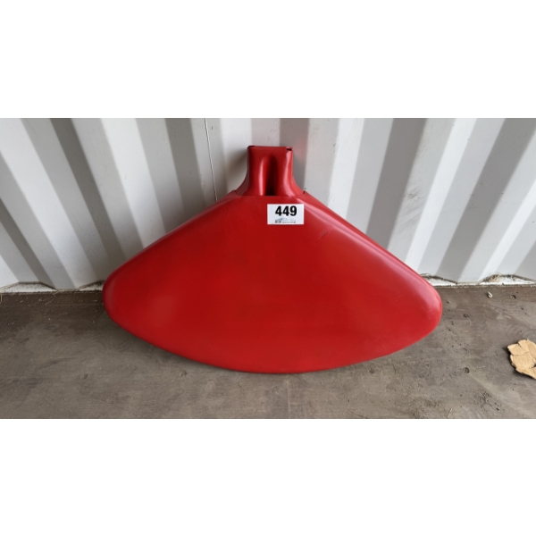 RED FENDER COVER