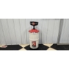 Image 1 : NO RESERVE RED INDIAN MOTOR OIL CAN AND FUNNEL