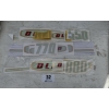 Image 1 : MODERN OLIVER SIDE STRIPE DECALS WITH VINTAGE COLOR SCHEME