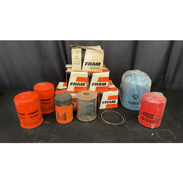 ASSORTED RAM OIL FILTERS