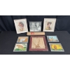 Image 1 : FRAMED PRINTS(MEDEIROS "HONEYBUN" & "HUCK FINN") & DOCUMENTS