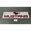 Image 1 : NO RESERVE MUSTANG SIGN 28" X 8"