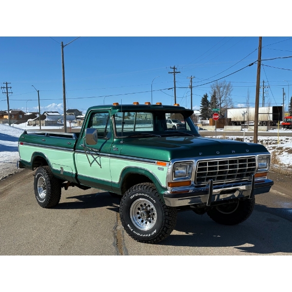 NO RESERVE 1978 FORD F250 4x4