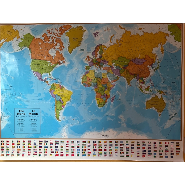 MAP OF THE WORLD