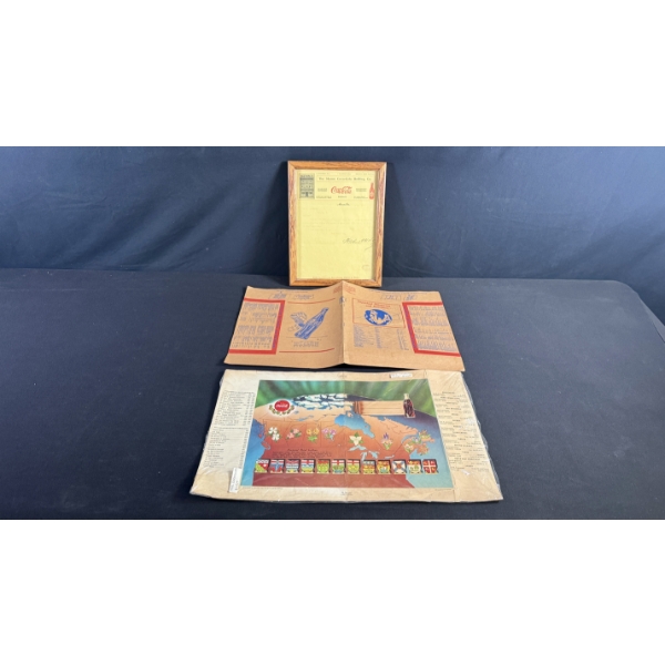 RARE SIGNED ORIGINAL BOTTLING CORRESPONDENCE LETTER DATED MAY 1906