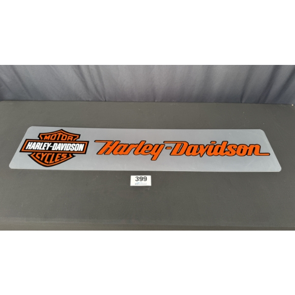 NO RESERVE HARLEY DAVIDSON SIGN