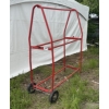 Image 1 : RED MOBILE TIRE RACK