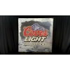 Image 1 : COORS LIGHT COLD CERTIFIED POSTER BOARD 4ft x 4ft