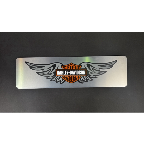 HARLEY DAVIDSON (SILVER) SIGN 
