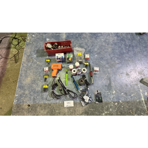 Soldering Supplies & Pneumatic Adapters
