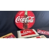 Image 2 : VARIOUS COKE SIGNS & MEMORABILIA 20" X 20"
