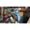 Image 5 : Kids John Deere 12 volt Gator and shed of used toys