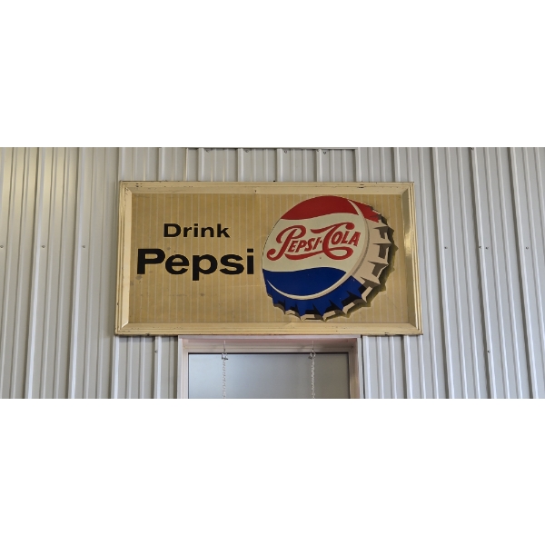 NO RESERVE DRINK PEPSI SIGN