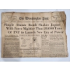 Image 1 : NO RESERVE AUGUST 7, 1945 WASHINGTON POST NEWSPAPER