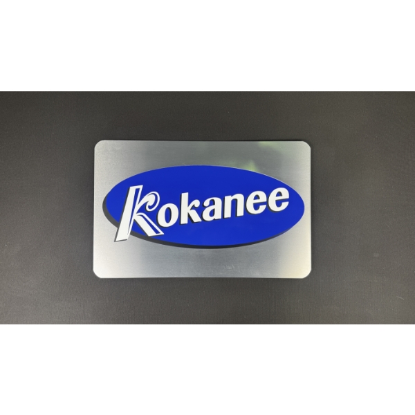 KOKANEE SIGN 19" x 12"