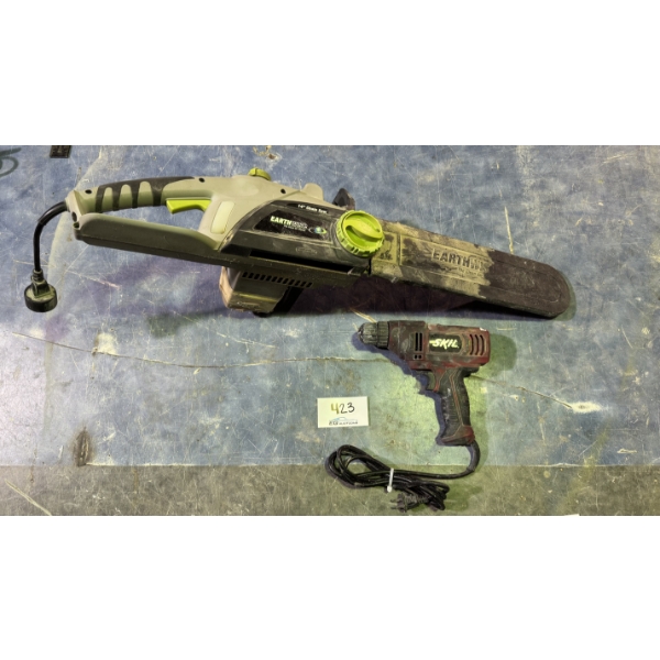 Earthwise 14" Chainsaw & Skil Heat Gun
