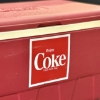 Image 1 : VINTAGE COCA-COLA IGLOO COOLER & NORTH END WINDBREAKER JACKET 