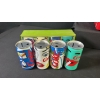 Image 7 : COCA-COLA 4L MINI FRIDGE , COOKIE JARS & 90's COKE POP ART BANK SET