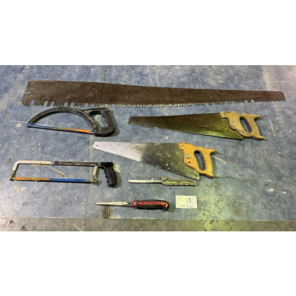 Assorted Saws