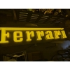 Image 1 : NO RESERVE HUGE FERRARI LED BACKLIT EXOTIC CAR DEALERSHIP SIGN 