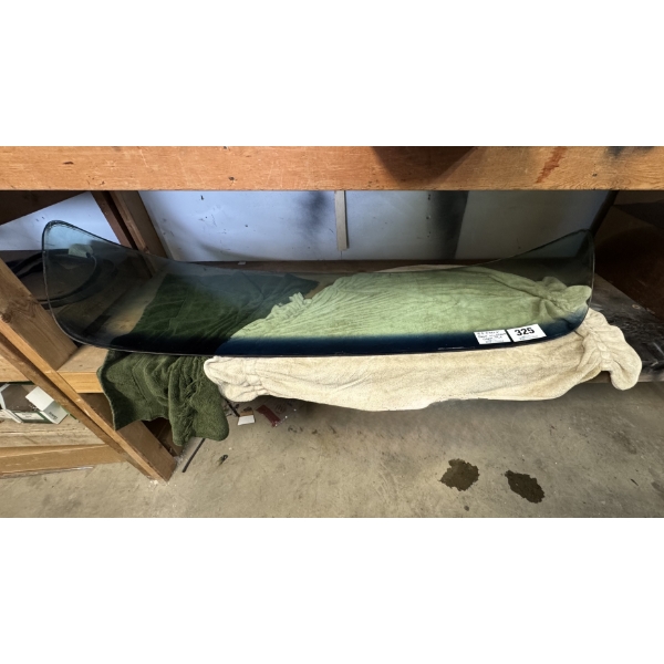1955 Chevy Front Windshield Green Tint