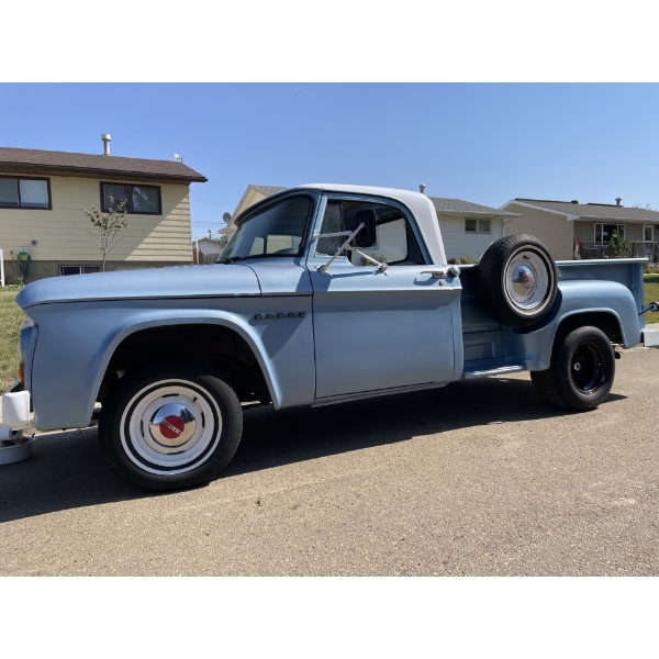 NO RESERVE 1963 DODGE D100 7 FOOT BOX