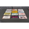 Image 1 : COLLECTION OF NOSTALGIA LICENSE PLATES INCLUDES ASTON MARTIN
