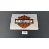 Image 1 : NO RESERVE HARLEY DAVIDSON MOTORCYLCE SIGN 19" X 12"