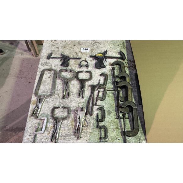 Assorted Clamps