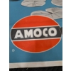 Image 3 : 1940s NEW OLD STOCK AMOCO APPROVED LUBRICANTS CANVAS DEALER SIGN