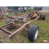 Image 5 : 1963 C10 SHORT BOX frame C/W 283 motor, Std Transmission &amp;
rear end. Aluminum Wheels. Rolling Ch