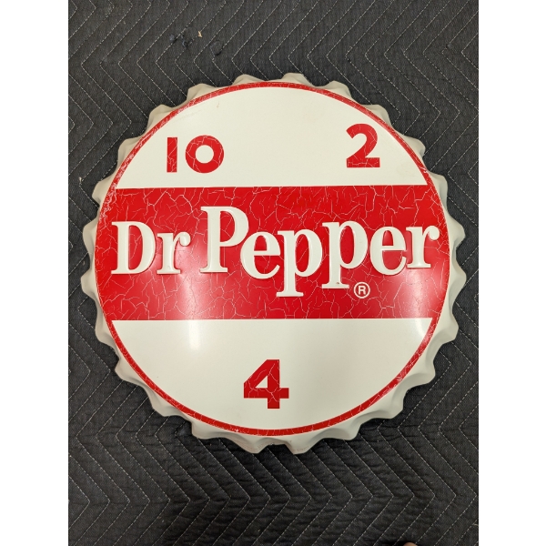 DR. PEPPER BOTTLE CAP SIGN