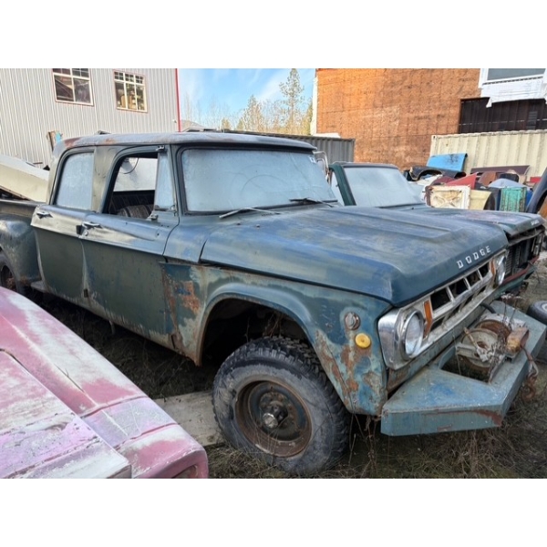  SUPER RARE 1969 DODGE CREW CAB 3/4 TON 4X4