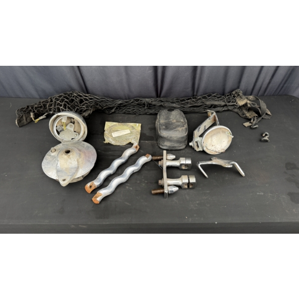 MISC ANTIQUE BIKE PARTS