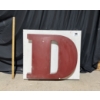 Image 2 : Backlit 3D Letter "D" 2.8ft x2.4ft