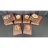Image 3 : COLLECTION OF LEATHER PIONEER HARDCOVER BOOKS
