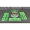 Image 2 : HEINEKEN BOTTLE CAP SIGN & 4 GOLF TOWELS