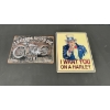 Image 1 : 2 METAL SIGNS 16" X 12" INCUDES LEGANDS NEVER DIE