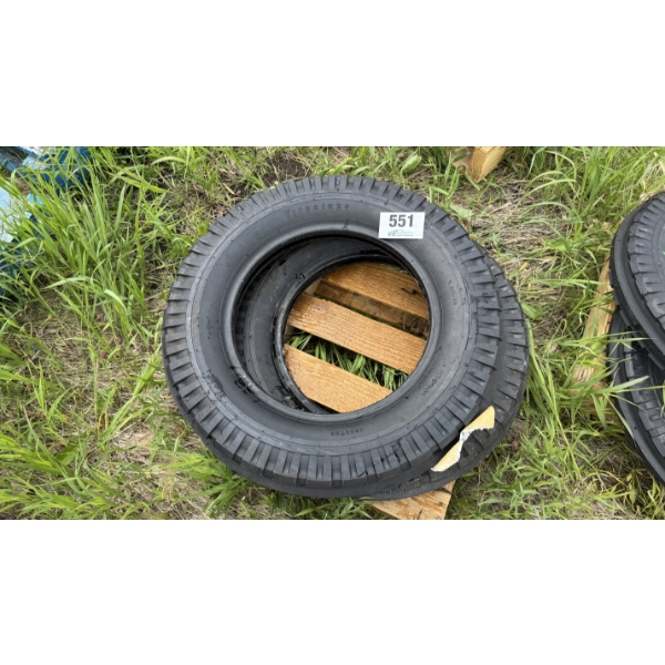 PAIR OF 6.00-15 FIRESTONE FRONT TRACTOR TIRES