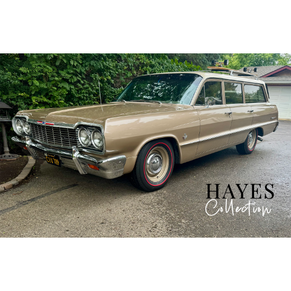 NO RESERVE 1964 CHEVROLET BISCAYNE 409 WAGON 