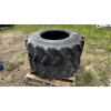 Image 2 : PAIR OF LARGE 14.9-24 R-1 TRACTOR TIRES
