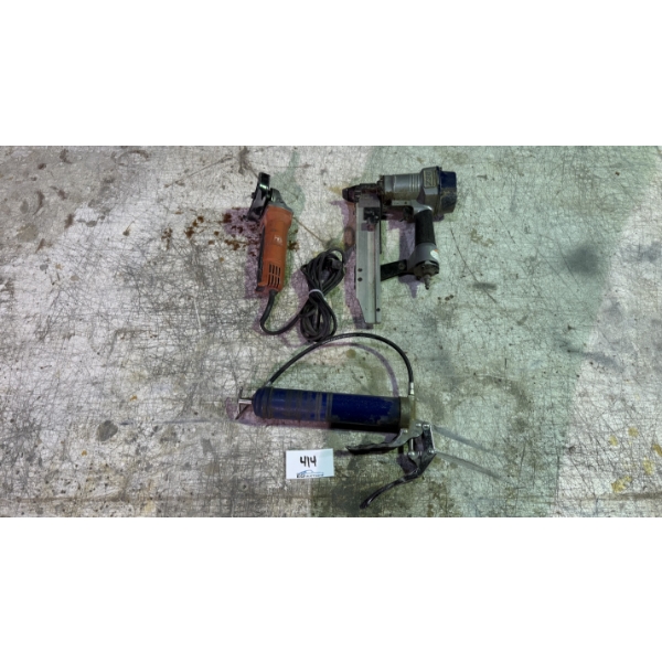 Nail Gun, Grinder, Grease Gun