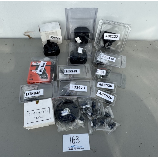 DISTRIBUTOR CAPS, ROTORS & POINTS