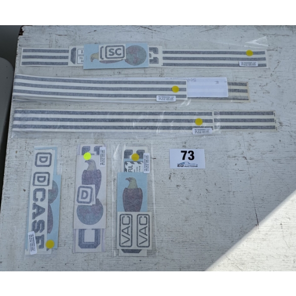 ASSORTED CASE DECALS