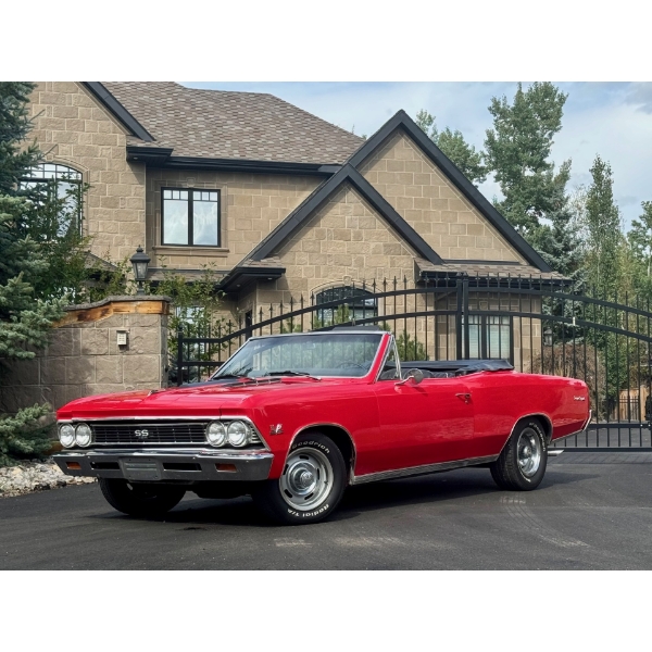 NO RESERVE 1966 CHEVROLET CHEVELLE SS396 CONVERTIBLE