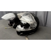 Image 5 : 2 MOTORCYCLE HELMETS WITH VISORS,ONE WITH PULL DOWN SUNGLASSES