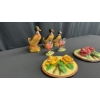Image 4 : VINTAGE CERAMIC HAND-PAINTED FIGURINES