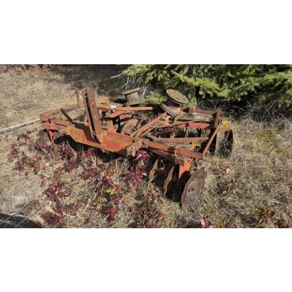 Antique Massey Ferguson Disc Harrow