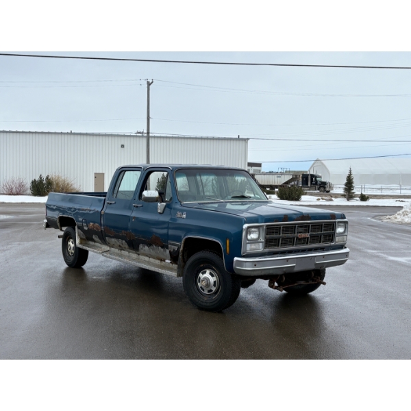 NO RESERVE 1980 GMC SIERRA GRANDE 3+3 4X4